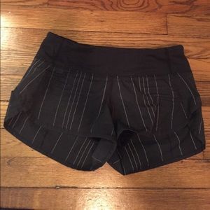*SOLD* lululemon speed shorts